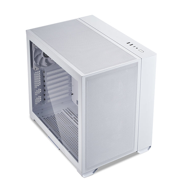 Lian Li PC O11 Air Mini E-ATX Tempered Glass Case (Black / White) 