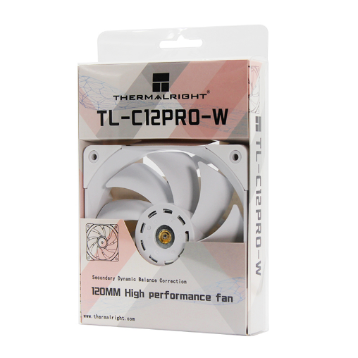 Thermalright TL-C12 PRO White 120mm Case fan