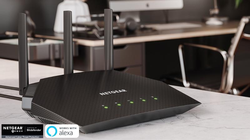 Netgear RAX10 Nighthawk 4-stream AX1800 Wi-Fi 6 Router