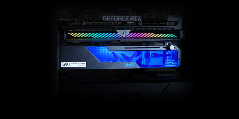ASUS ROG WINGWALL RGB 鋁合金 顯示卡支架