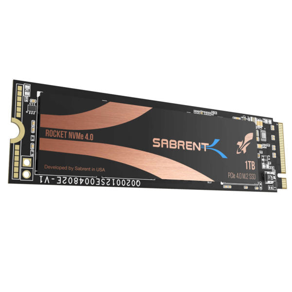 Sabrent Rocket PCIe Gen 4.0 x4, NVMe 1.3 SSD