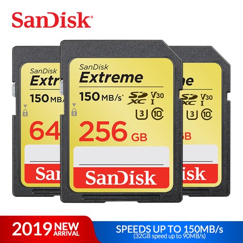 SanDisk Extreme UHS-I U3 4K V30 SD Card