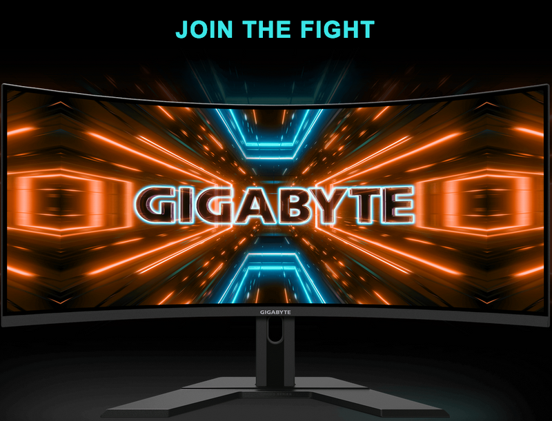 GIGABYTE G34WQC A 21:9 QHD 144Hz Curved Gaming LCD Monitor