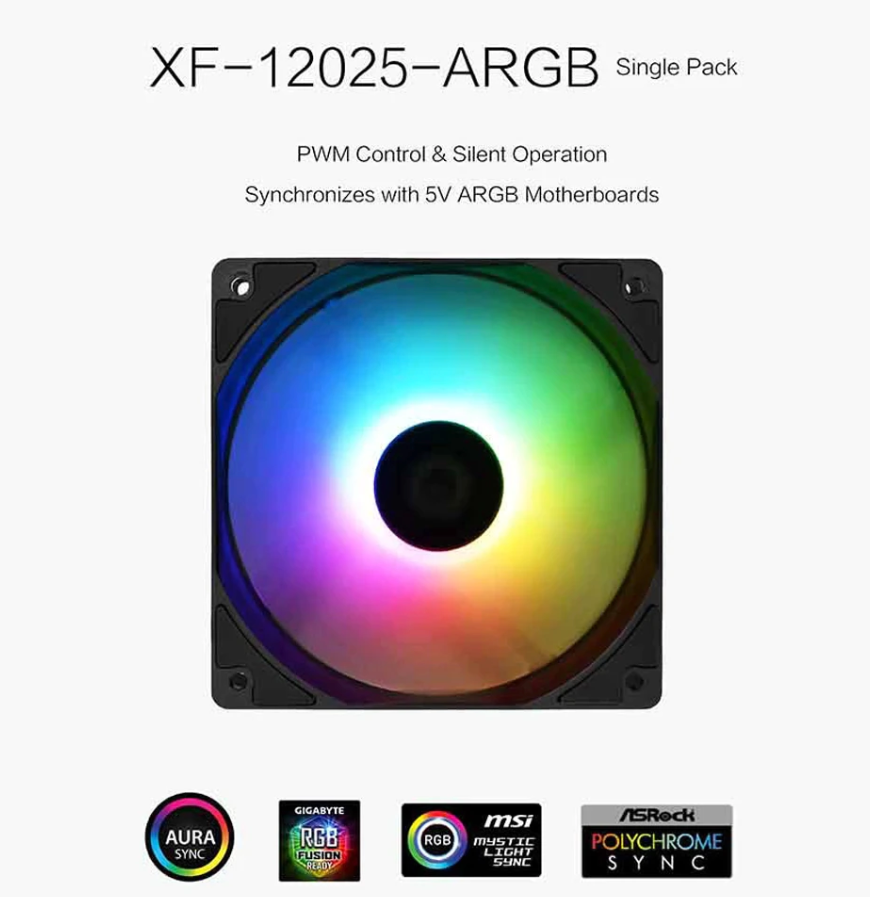 XF 12025 ARGB Cooler Fan