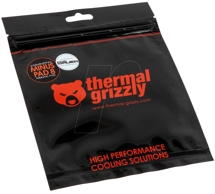 Thermal Grizzly Minus Pad 8 - 20x 120x 0,5 mm 導熱貼 (2pcs)