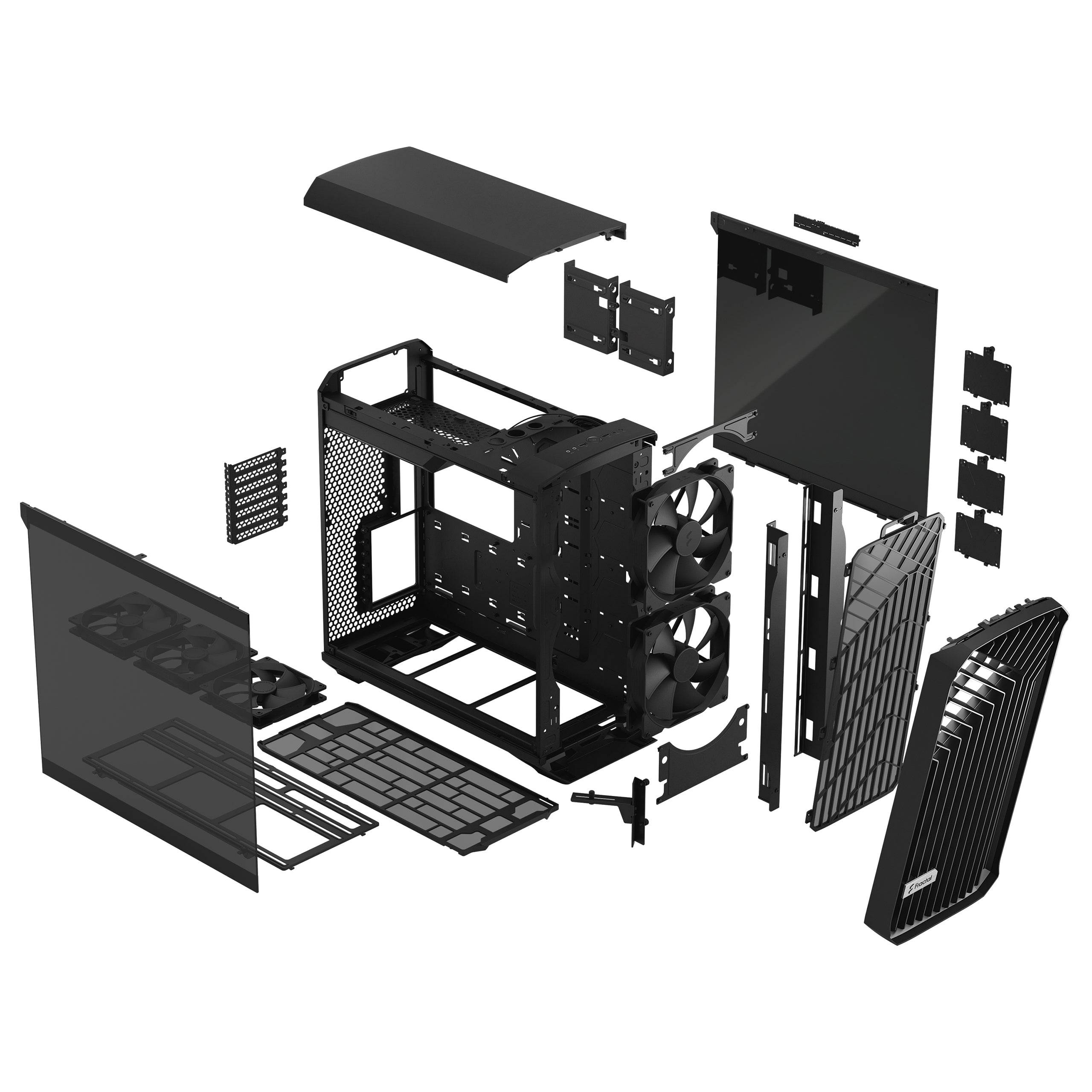 Fractal Design Torrent TG Dark Tint E-ATXCASE