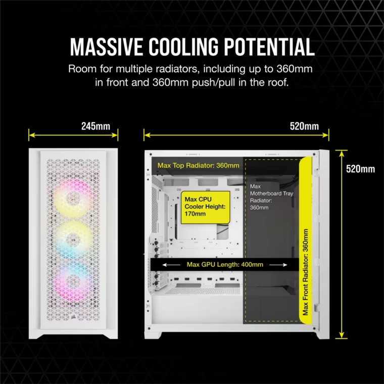 Corsair iCUE 5000D RGB AIRFLOW ATX 機箱