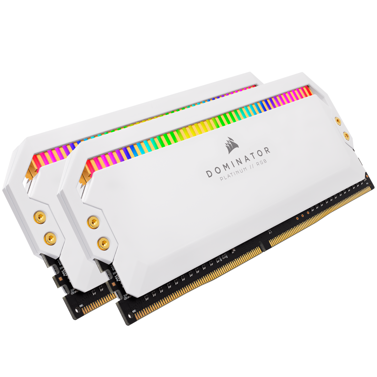Corsair DOMINATOR PLATINUM RGB 16GB (8GB x2) DDR4 3600MHz White (CMT16GX4M2D3600C18W)