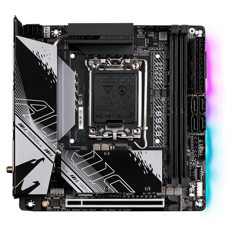 GIGABYTE 技嘉 B760I AORUS PRO DDR4 ITX 主機板 (DDR4)