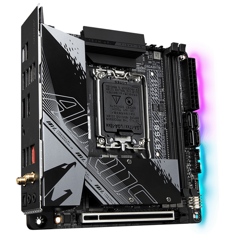 GIGABYTE 技嘉 B760I AORUS PRO DDR4 ITX 主機板 (DDR4)