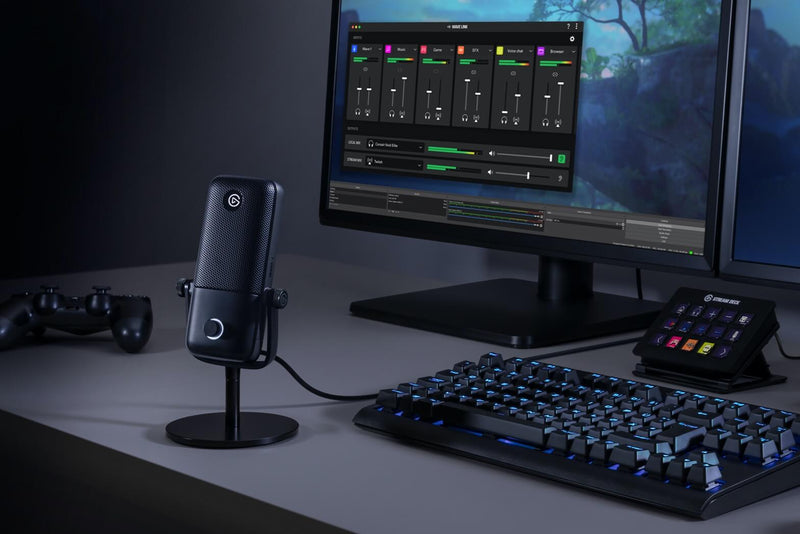 Elgato Wave:1 Premium Microphone and Digital Mixing Solution