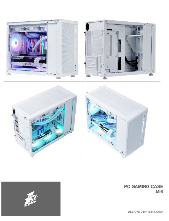 1st Player Mi6 PC GAMING CASE 