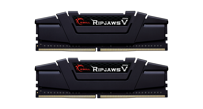 G.Skill Ripjaws V Black DDR4 3200 MHz 64GB (32GB x 2) (F4-3200C16D-64GVK)