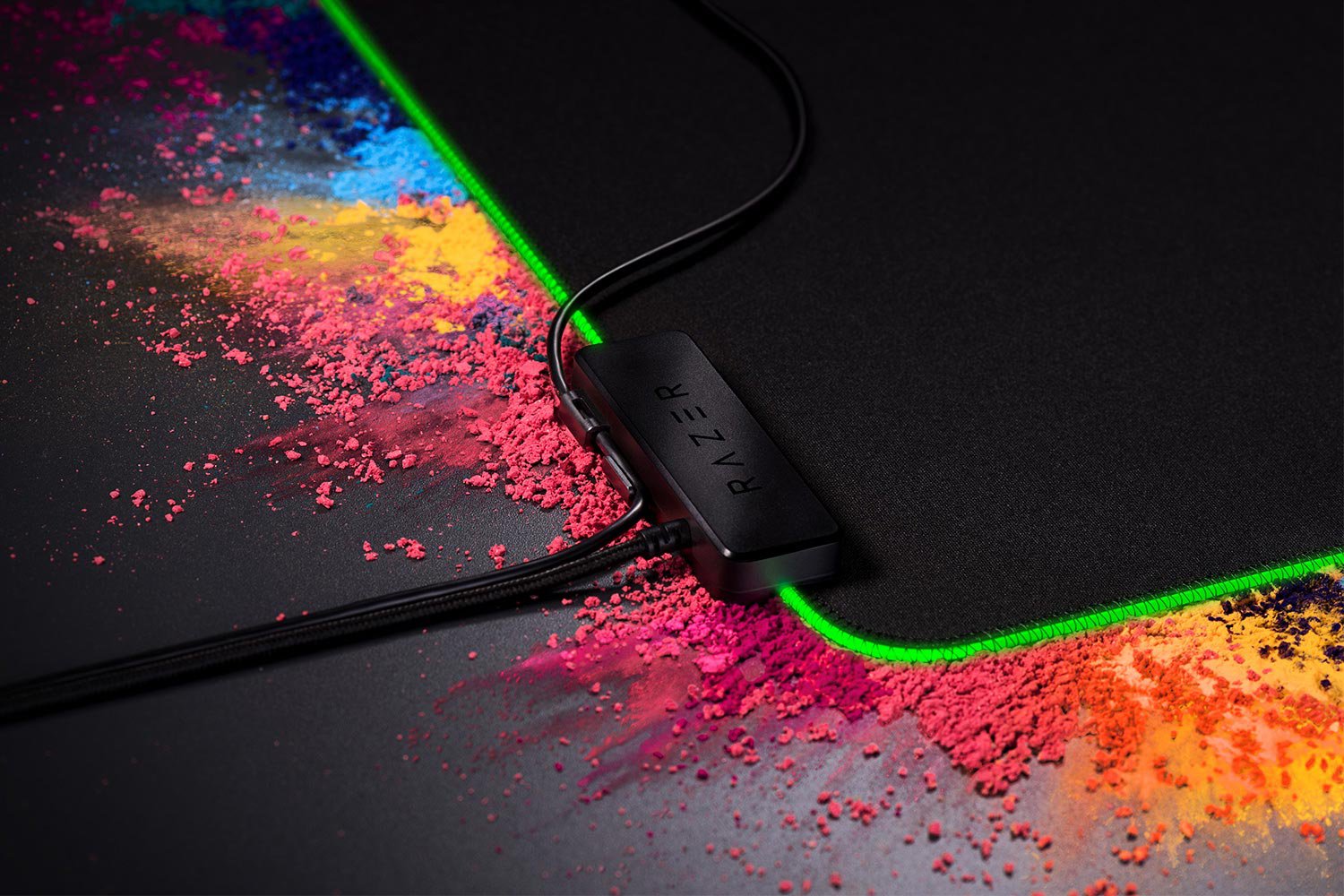 Razer Goliathus Extended Chroma - 黑色 滑鼠墊
