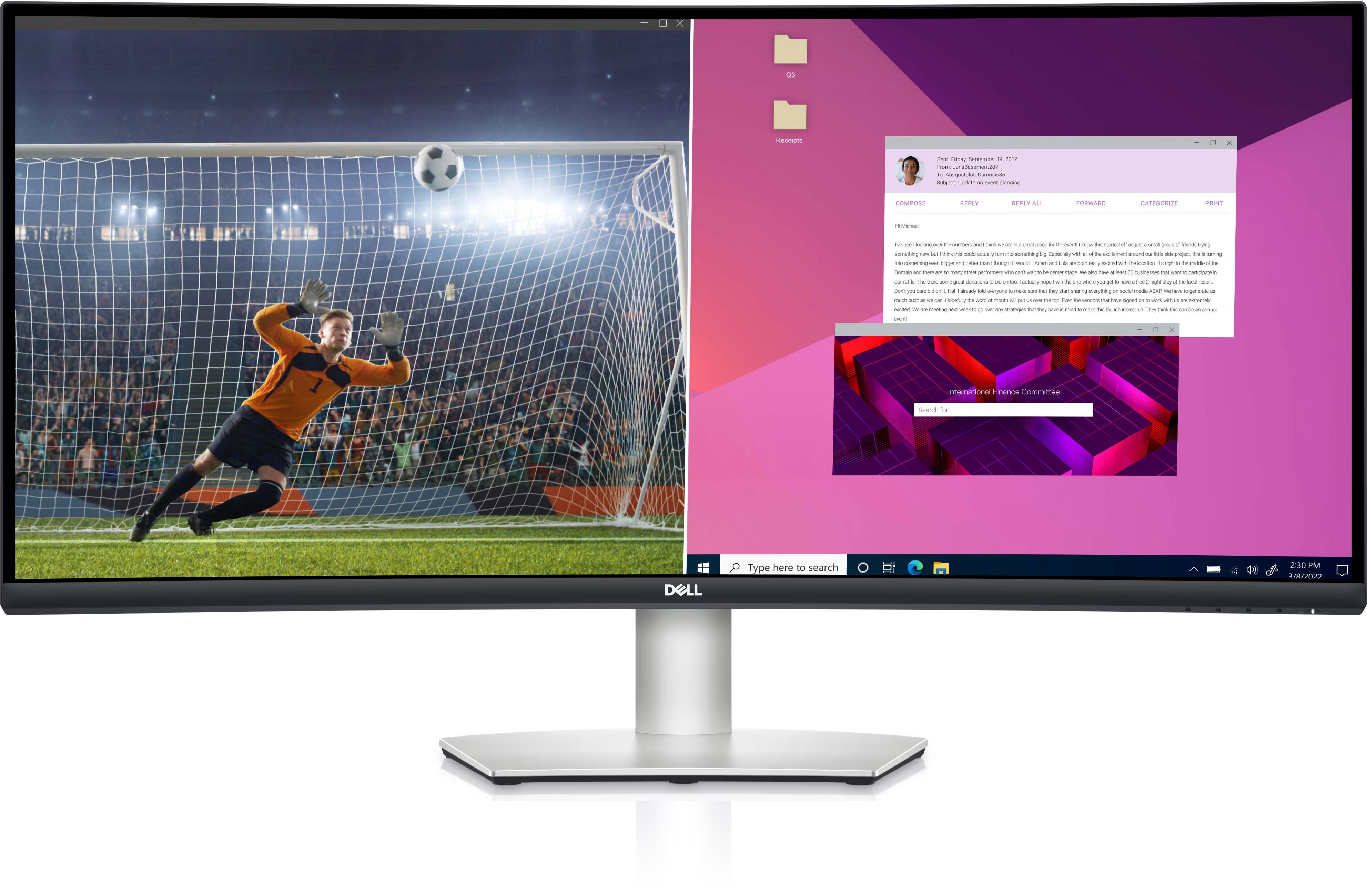 Dell S3423DWC 34" UWQHD 100Hz VA 顯示器