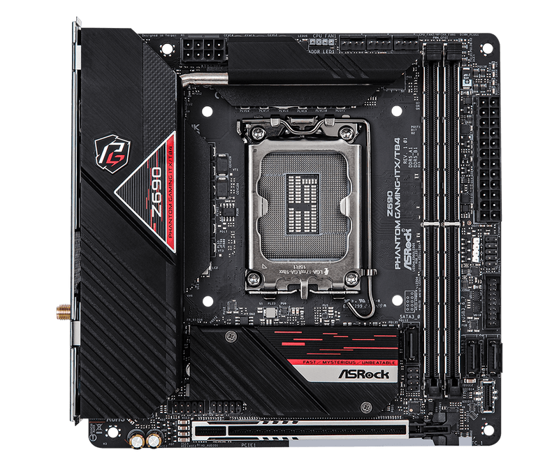 ASRock 華擎 Z690 PHANTOM GAMING-ITX/TB4 ITX 主機板 (DDR5)