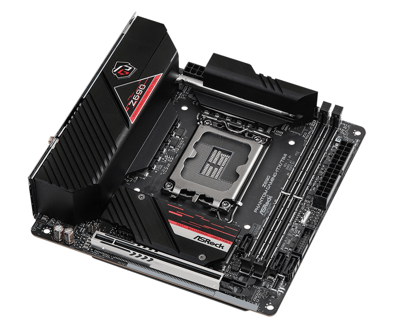 ASRock 華擎 Z690 PHANTOM GAMING-ITX/TB4 ITX 主機板 (DDR5)