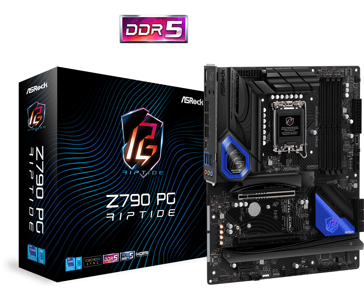 ASRock 華擎 Z790 PG Riptide ATX 主機板 (DDR5)