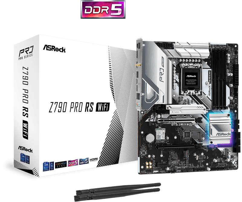 ASRock 華擎 Z790 Pro RS WiFi ATX 主機板 (DDR5)