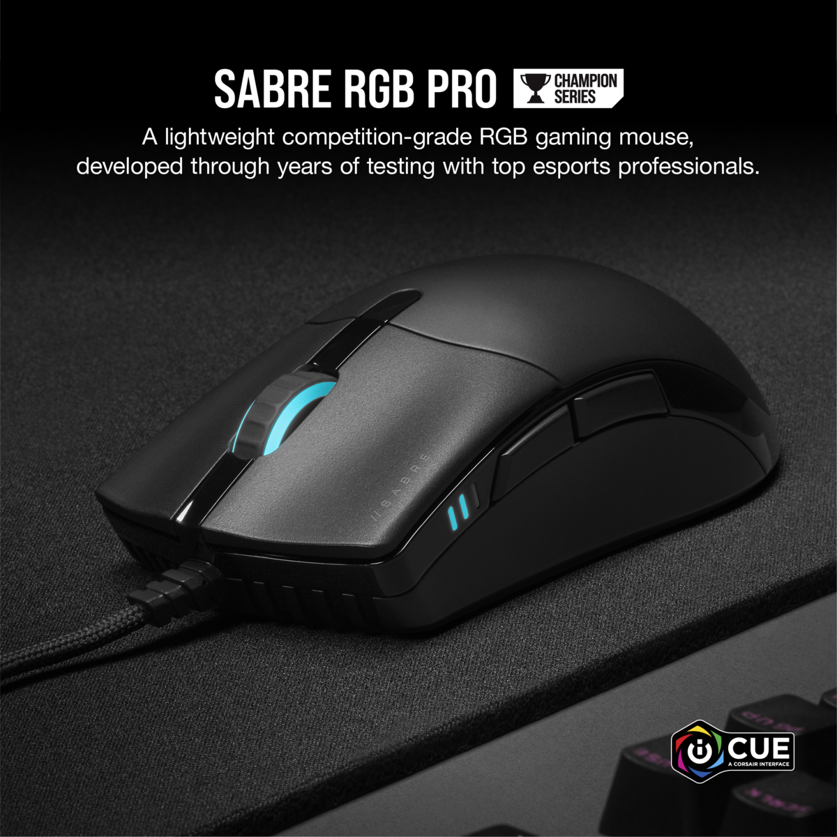 Corsair SABRE RGB PRO CHAMPION SERIES Optical Gaming Mouse