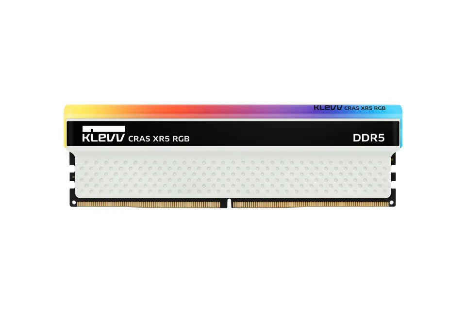 KLEVV DDR5 Cras XR5 6200Mhz 32GB (16GBx2) (Support XMP & EXPO) White