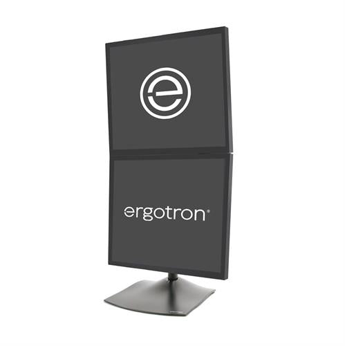 Ergotron DS100 Dual-Monitor Desk Stand, Vertical 垂直桌面双萤幕显示器支架