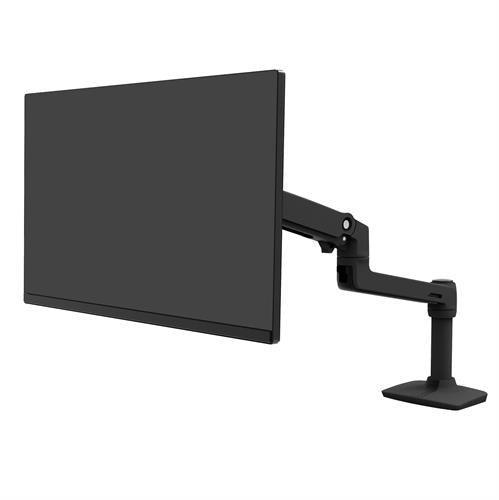 ERGOTRON LX Desk Monitor Arm Monitor Mount (Black/White)