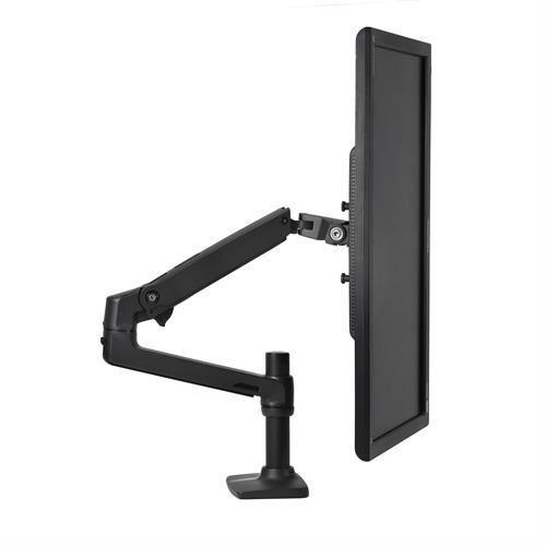 ERGOTRON LX Desk Monitor Arm Monitor Mount (Black/White)
