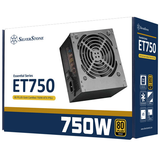 Silverstone SST ET750G 750w 80Plus Gold 主机电源(5年保养)