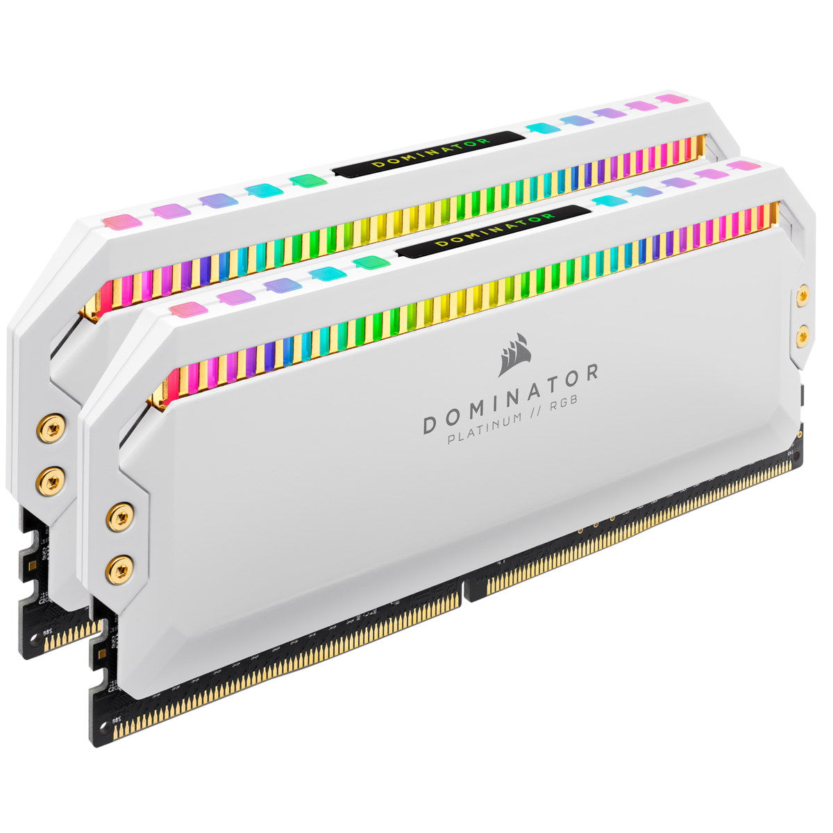 Corsair DOMINATOR PLATINUM RGB 16GB (8GB x2) DDR4 3600MHz White (CMT16GX4M2D3600C18W)