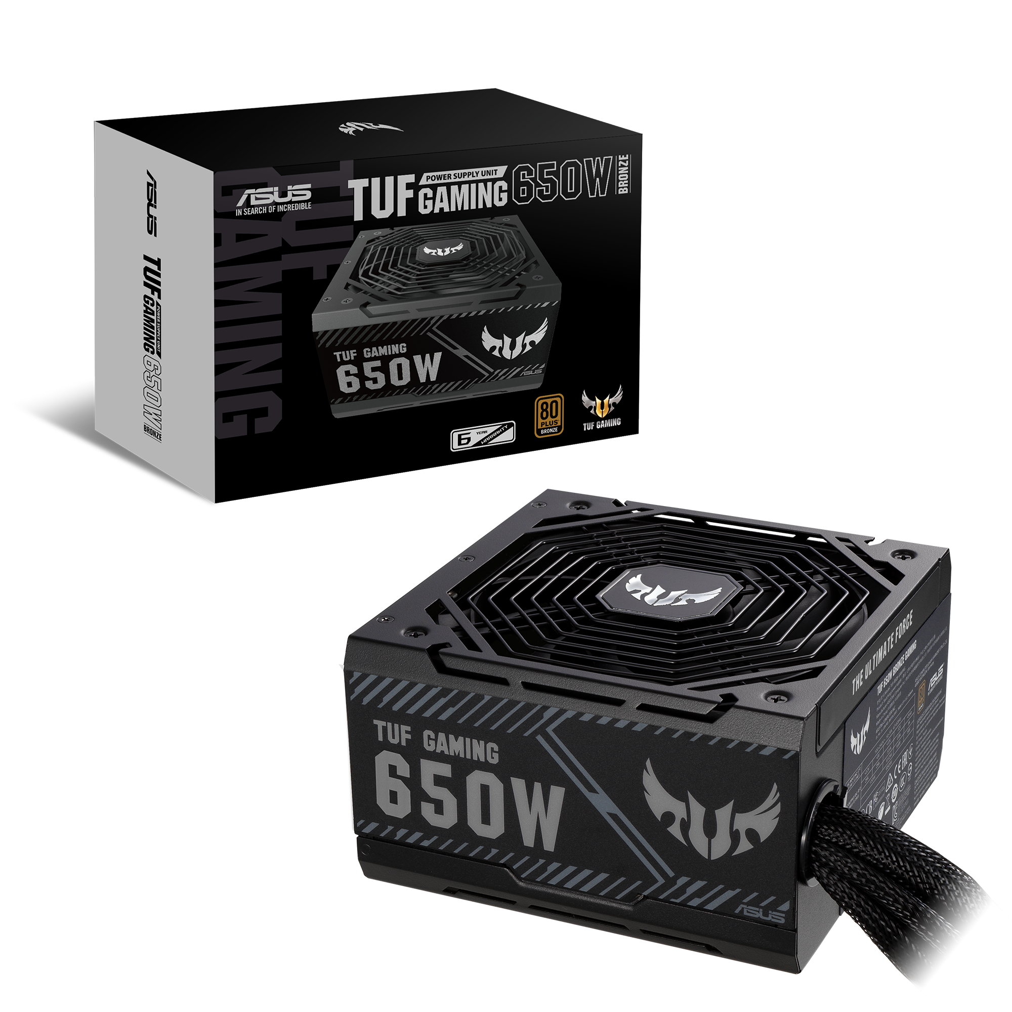 ASUS TUF Gaming 650W Bronze 80PLUS 銅牌 主機電源