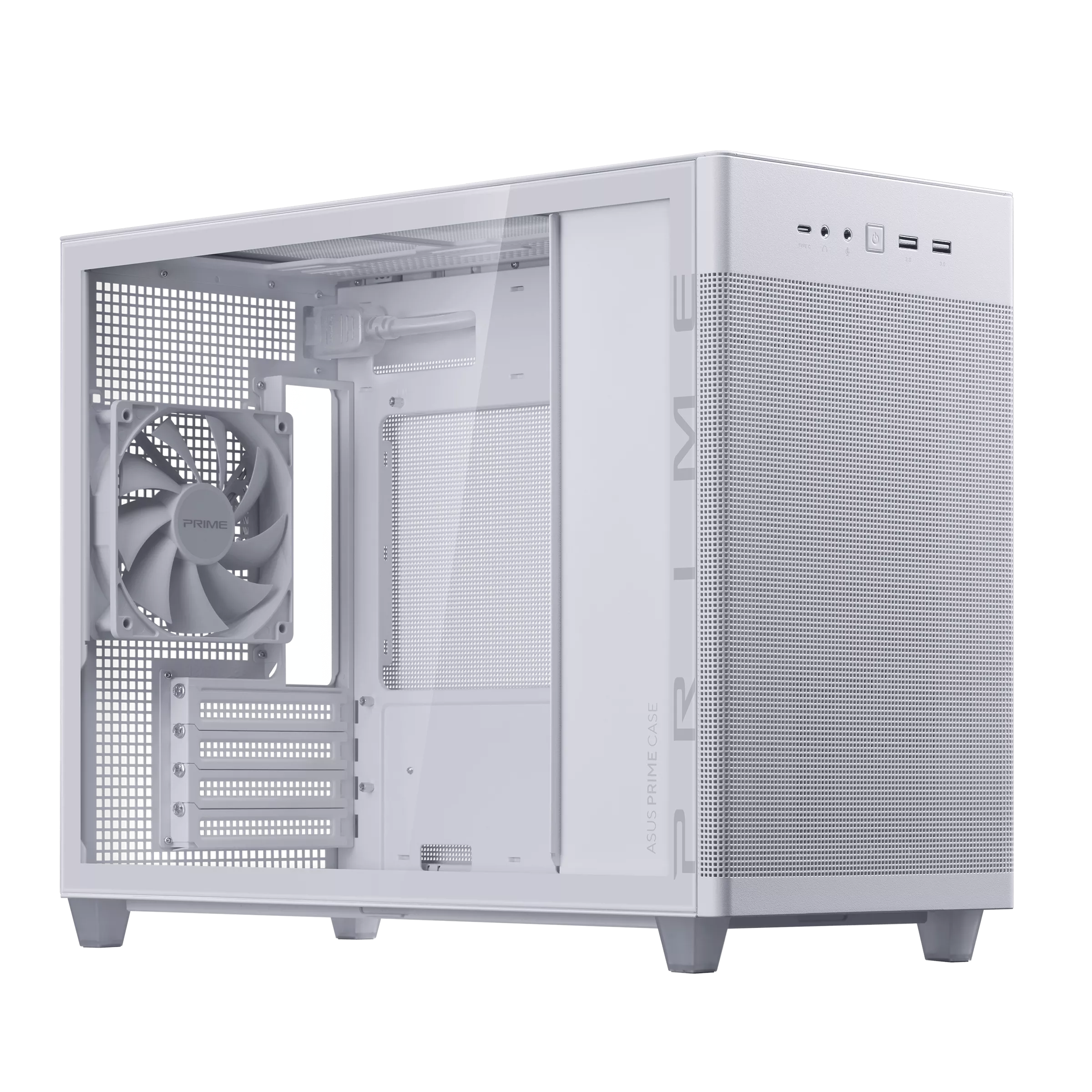 ASUS PRIME AP201 Mirco-ATX 簡約機箱 (Tempered Glass version)