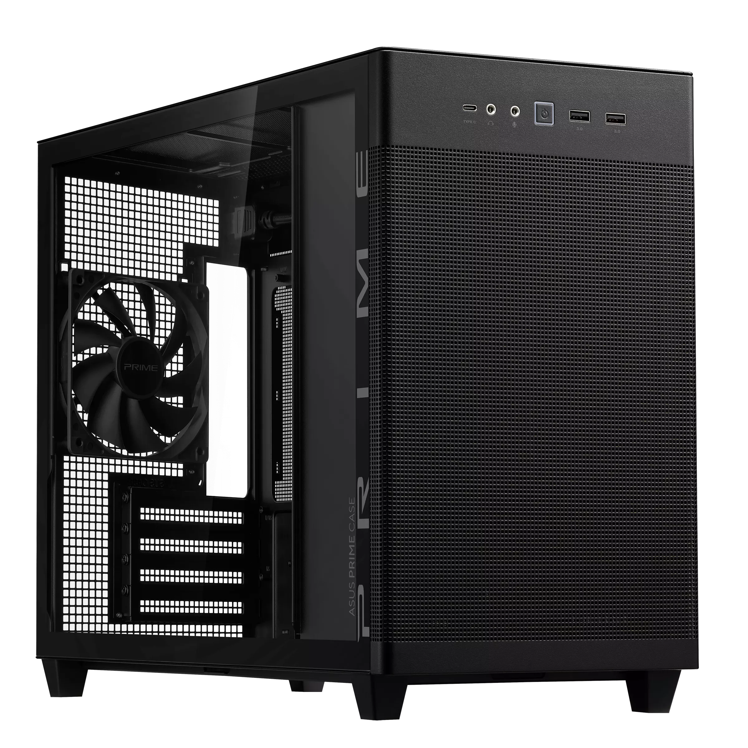 ASUS PRIME AP201 Mirco-ATX 簡約機箱 (Tempered Glass version)