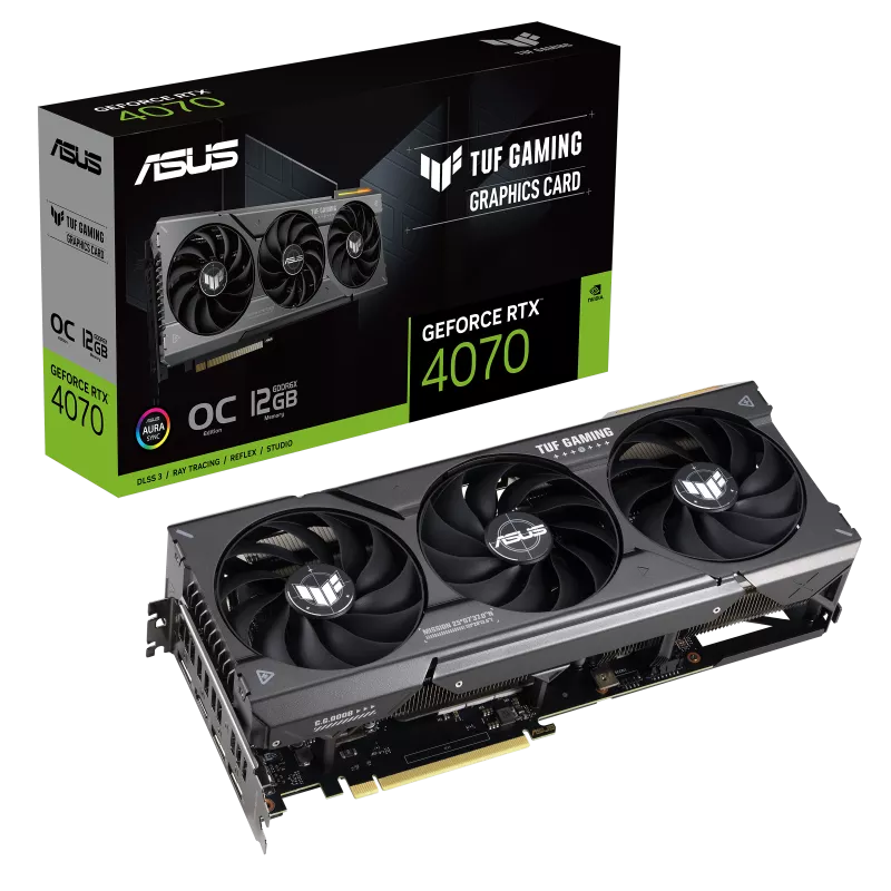 ASUS 華碩 TUF Gaming GeForce RTX4070 OC 12GB GDDR6X Edition 顯示卡