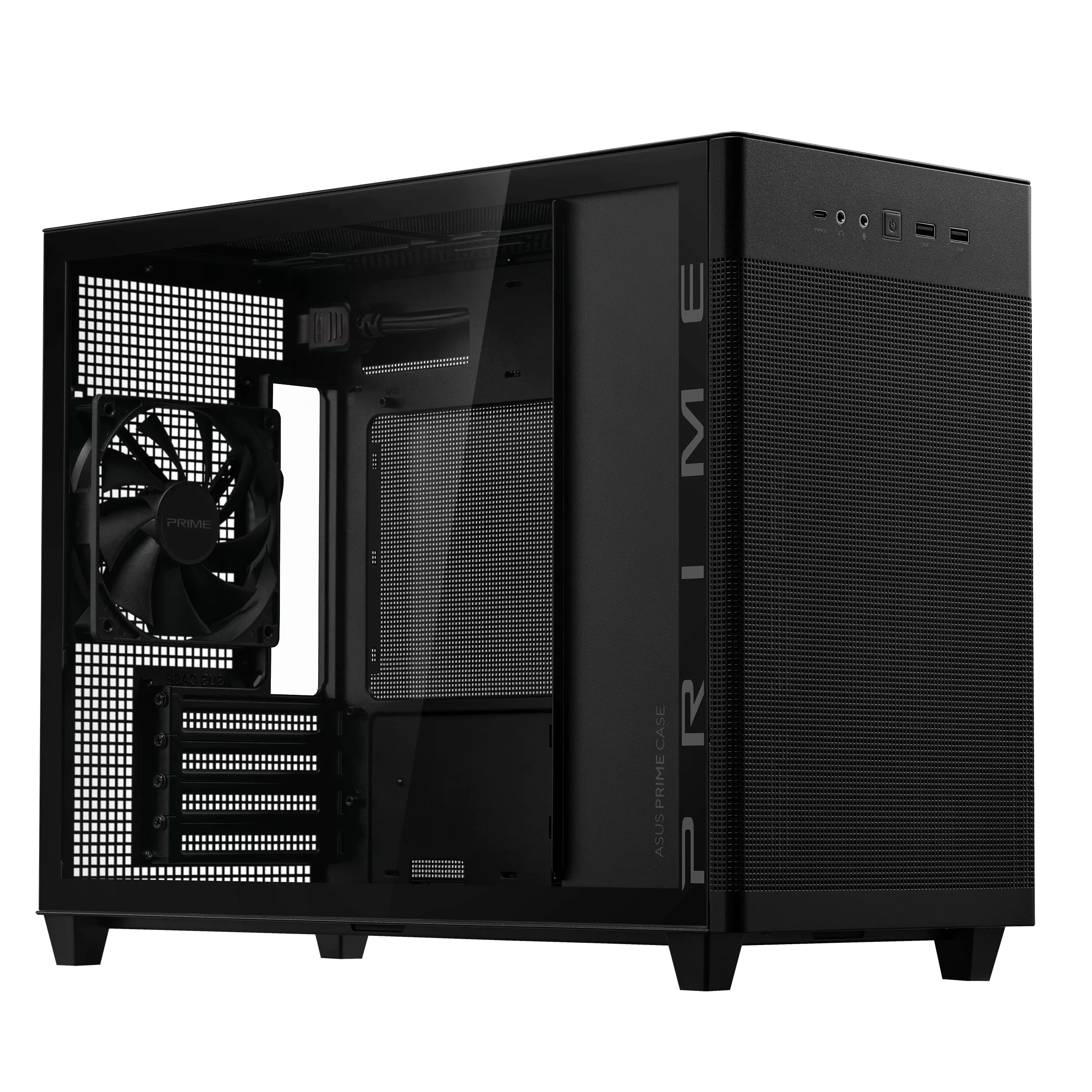 ASUS PRIME AP201 Mirco-ATX 簡約機箱 (Tempered Glass version)