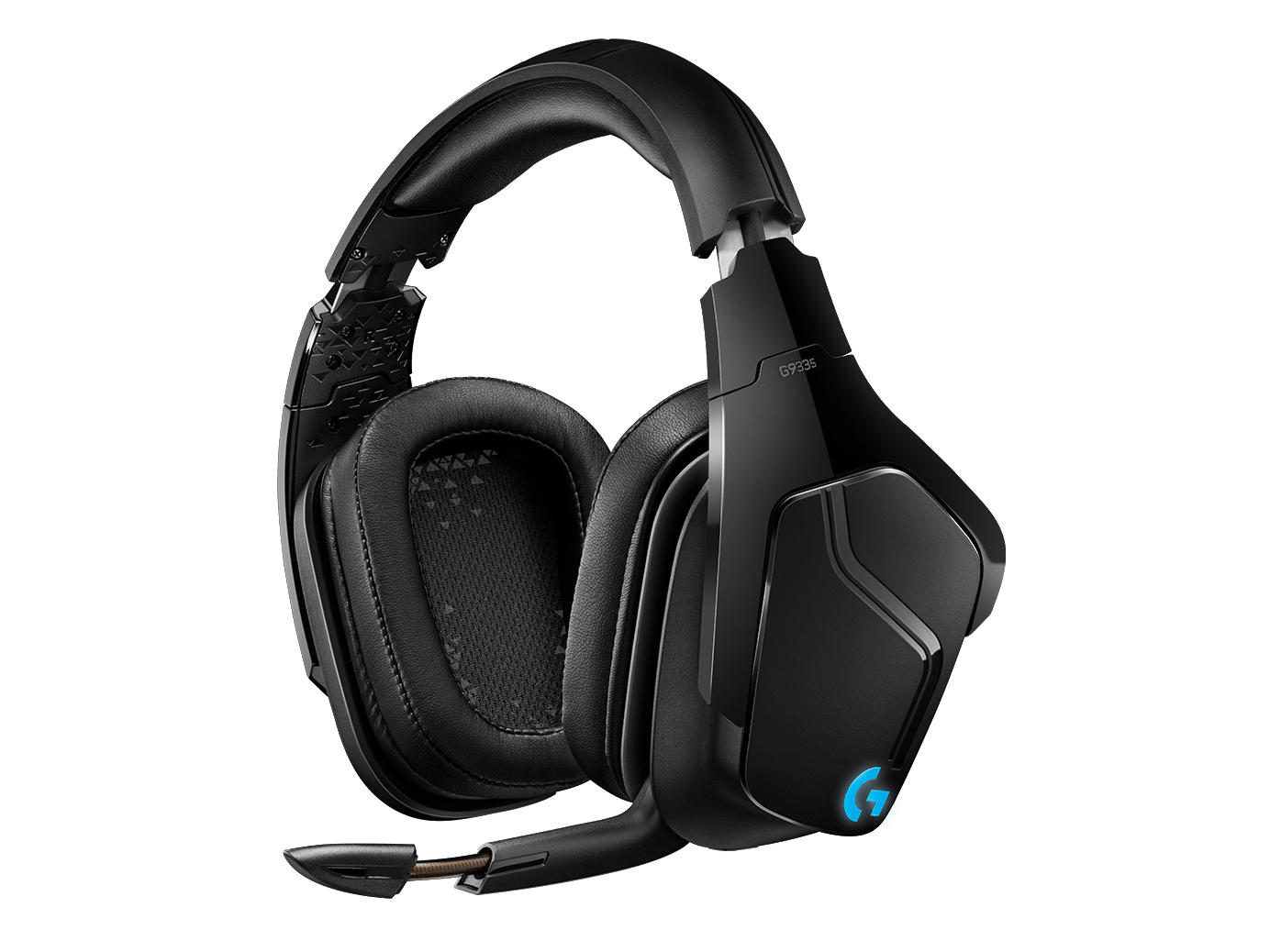 Logitech G933S 无线7.1 声道环绕音效LIGHTSYNC 游戏耳机麦克风