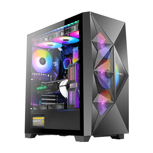 ANTEC DF800 FLUX ATX Mid-Tower RGB CASE with (Prizm-X-120-ARGB-3+C)