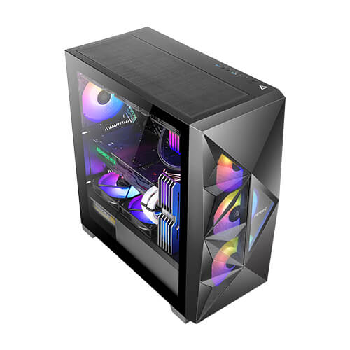 ANTEC DF800 FLUX ATX Mid-Tower RGB CASE with (Prizm-X-120-ARGB-3+C)