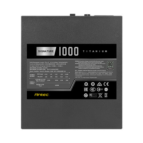 Antec Signature ST-1000 Titanium Power Supply 鈦金 80PLUS 電源
