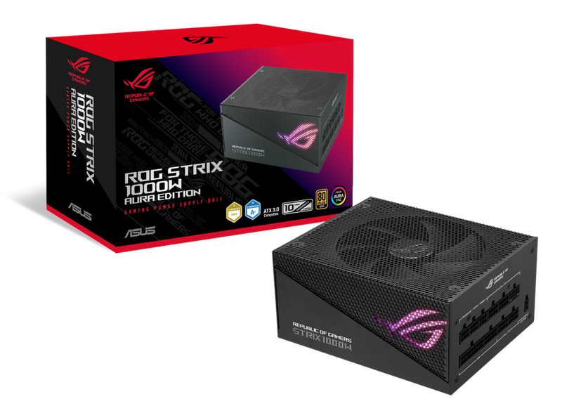 ASUS ROG STRIX 1000W Gold Aura Edition 金牌 全模組 主機電源