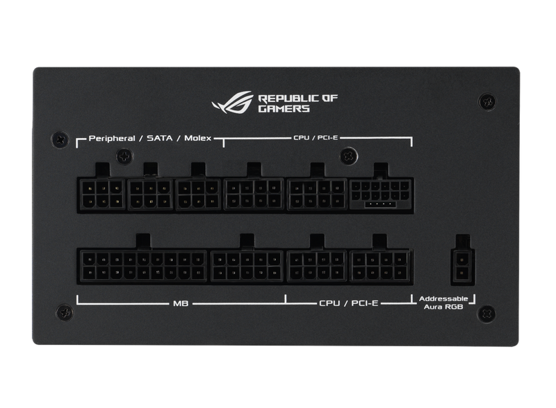 ASUS ROG STRIX 1000W Gold Aura Edition 金牌 全模組 主機電源