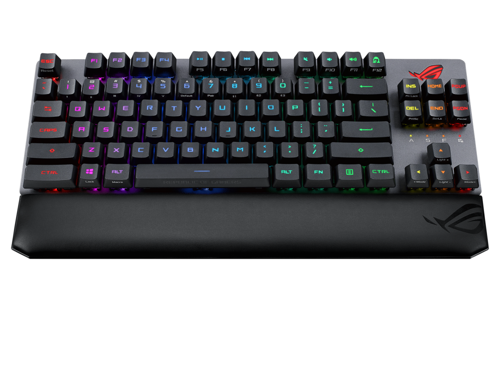 ASUS ROG Strix Scope RX TKL Deluxe Wireless 無線遊戲鍵盤 (光學紅軸)