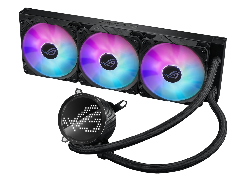 【高階專用】ASUS ROG RYUO III 360 ARGB 水冷散熱器 (Black/White)