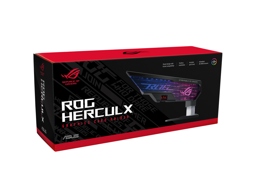ASUS ROG XH01 ROG Herculx Graphics Card Holder 顯示卡支架