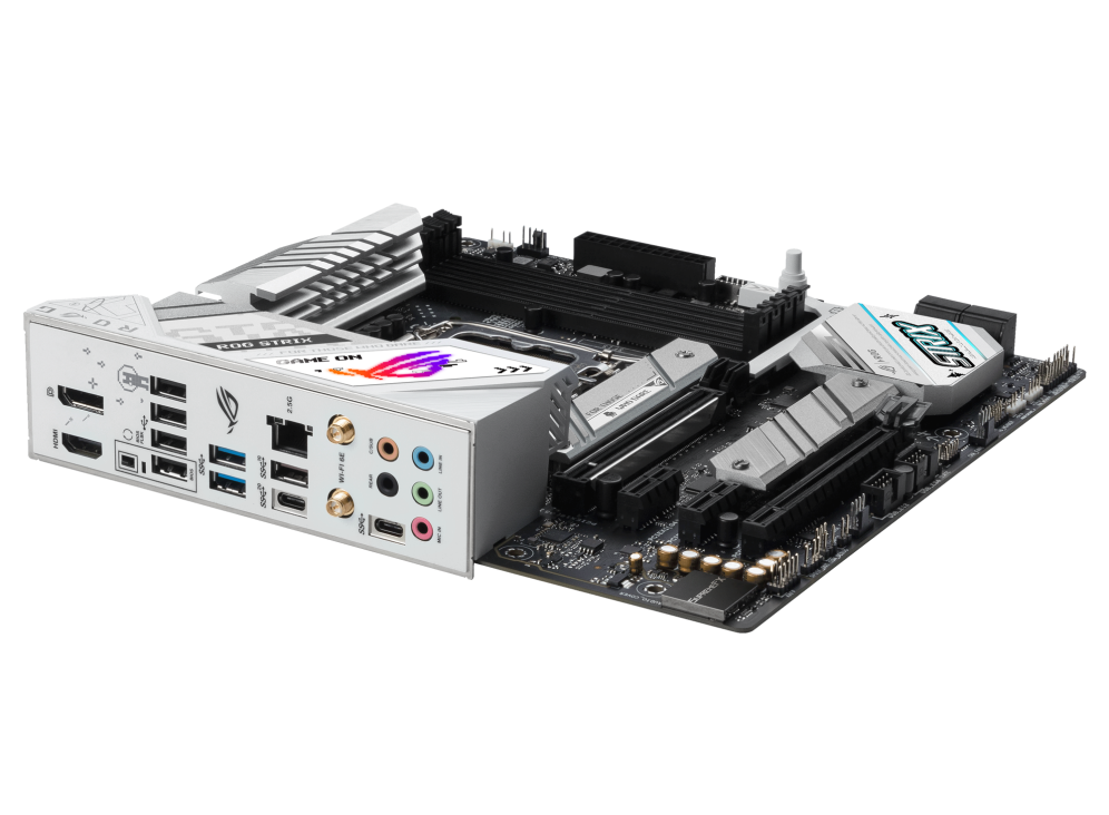 ASUS 華碩 ROG STRIX B760-G GAMING WIFI D4 Micro-ATX 主機板 (DDR4)