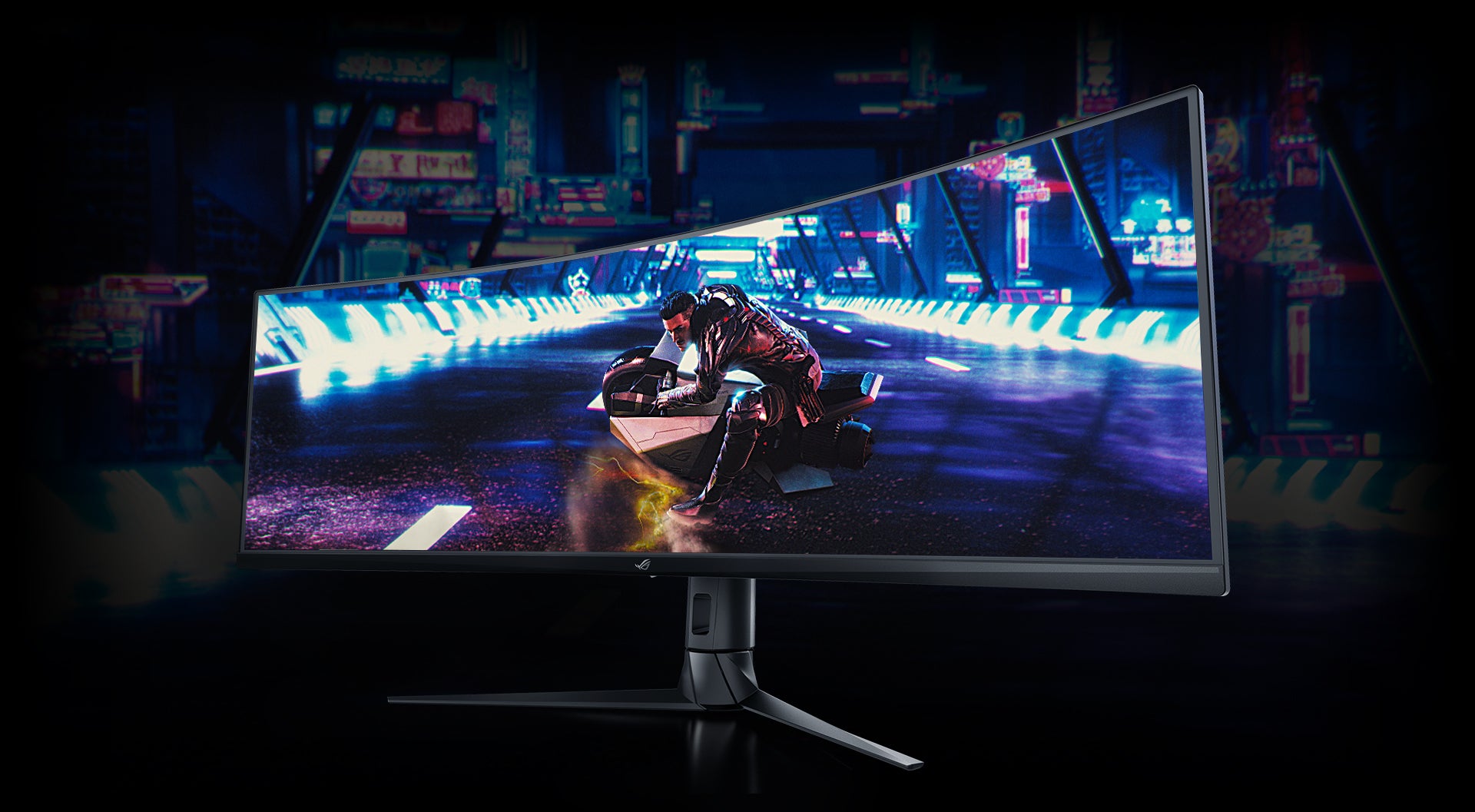 （最强热卖）ASUS ROG Strix XG49VQ 49inch 32:9 144Hz HDR400 P3 电竞显示器Gaming Monitor