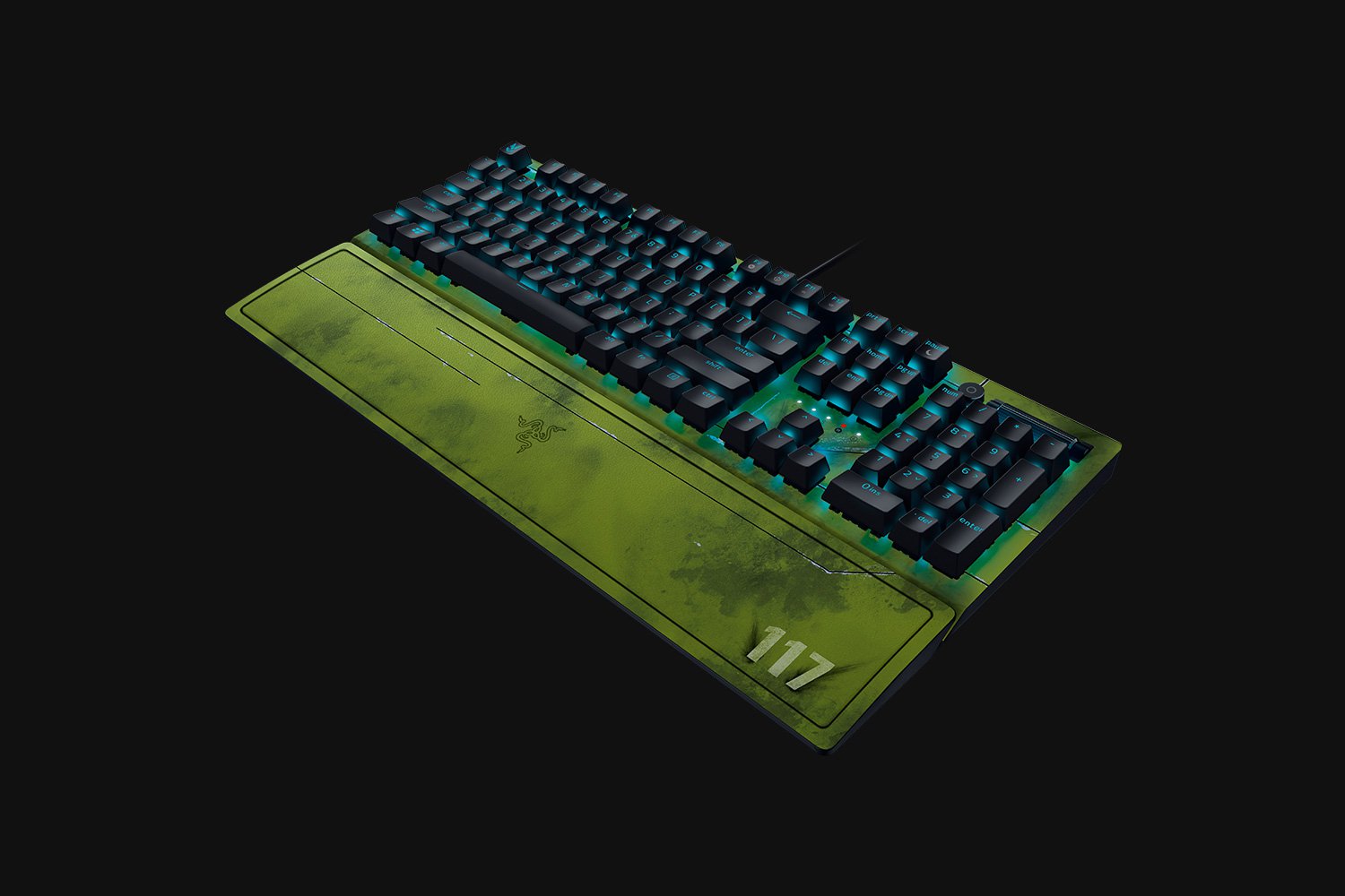 RAZER BlackWidow V3 - Green Switch- Halo Infinite
