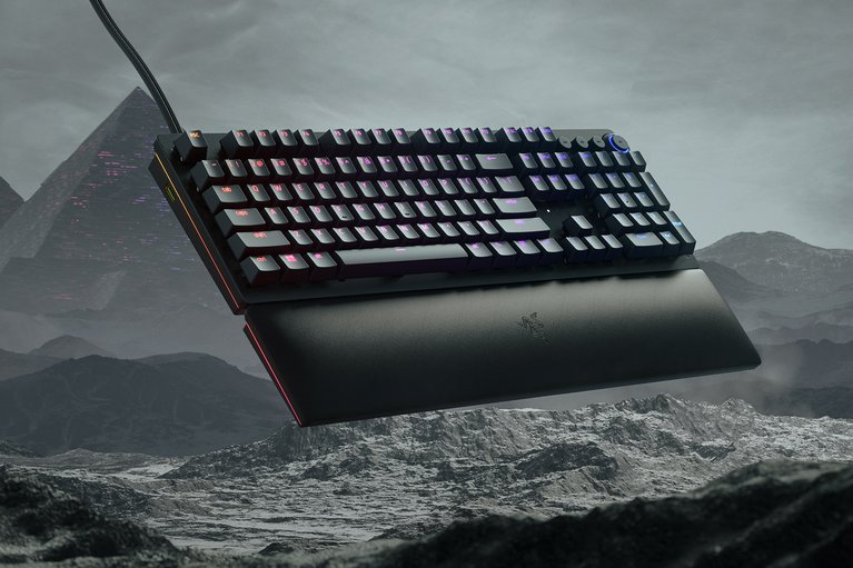 Razer Huntsman v2 Gaming Keyboard 線性光學按鍵軸 - US