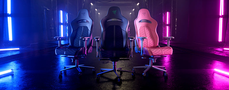 Razer Enki X 人體工學電競椅 (黑綠)