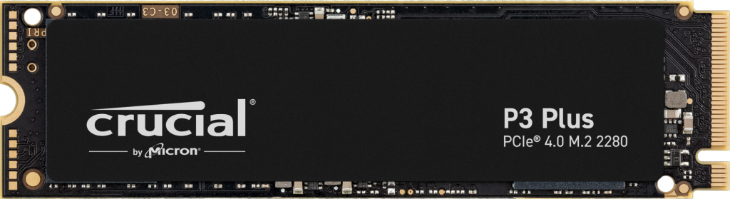 Crucial P3 Plus 4TB PCIe M.2 SSD 固態硬碟 (4800MB/s)